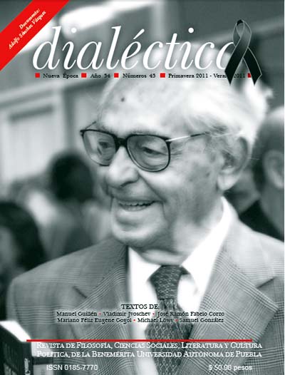 Dialéctica nº 45 UNAM/FCE