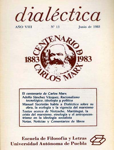 Dialéctica, Revista de filosofía, nº13