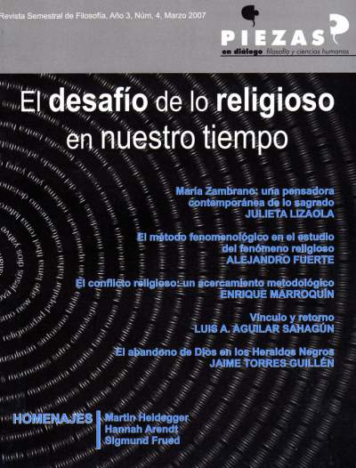 Revista Piezas 4 Instituto de Filosofía A. C.