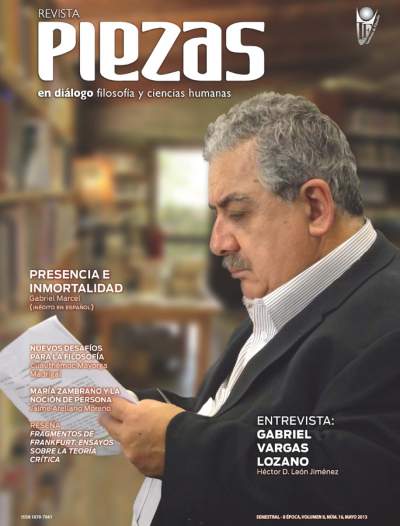 Revista Piezas 16 Instituto de Filosofía A. C.
